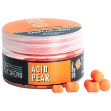 Бойлы Carp Catchers Fluo Dumbell Wafters Acid Pear 8х5 and 10x7mm