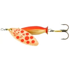 Блесна Mepps Aglia Long Heavy №1+ 12.0g Gold Red Dots