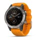 Смарт-годинник Garmin fenix 5 Plus Sapphire сірий титановий DLC з титановим ремінцем
