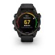 Смарт-годинник Garmin Descent Mk3i (43 мм) карбоново-сірий DLC титановий з чорним силіконовим ремінцем
