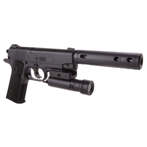 Пістолет пневматичний Crosman мод.1911TAC з ЛЦВ