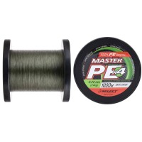Шнур Select Master PE 1000m (темн.-зел.) #1.7/0.20mm 53lb/24kg