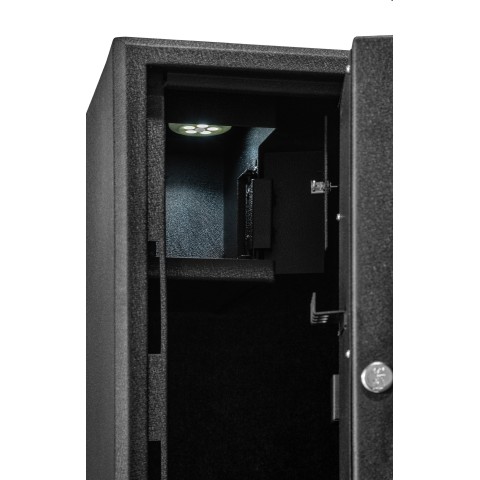 Сейф збройовий SPIKA, середній, дод. внутрішнє відділення, 150х36х36 см, 59 кг