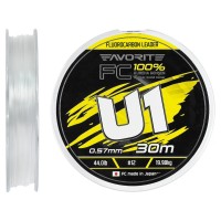 Флюорокарбон Favorite U1 FC 30m #12/0.57mm 44.0lb/19.98kg