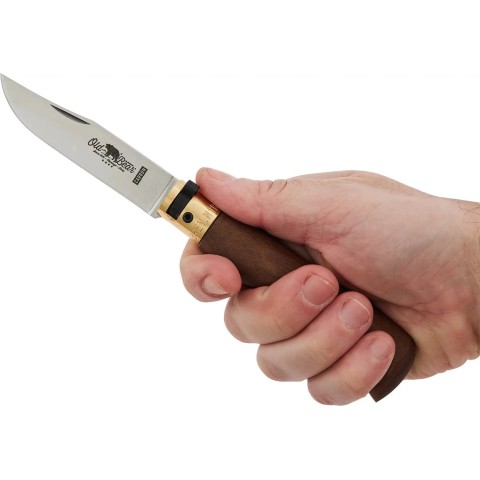 Нож Old Bear Classic Carbon Steel M Walnut