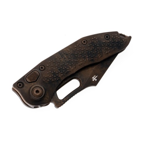 Ніж Microtech Stitch S/E полусеррейтор Plague Outbreak Signature Series
