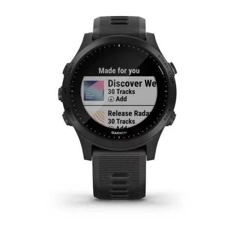 Смарт-годинник Garmin Forerunner 945 з чорним ремінцем