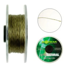 Поводковый материал Korda Super Natural 20m 18lb Weedy Green