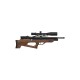 Пневматическая редукторная PCP винтовка  Aselkon MX10 Wood, кал.4.5, дерево