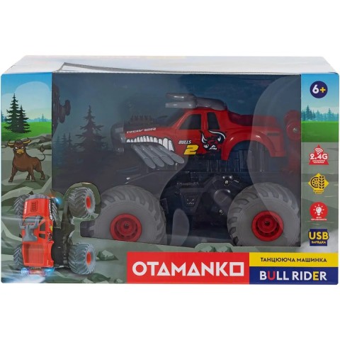 Машинка OTAMANKO Танцююча машинка BULL RIDER Червоний
