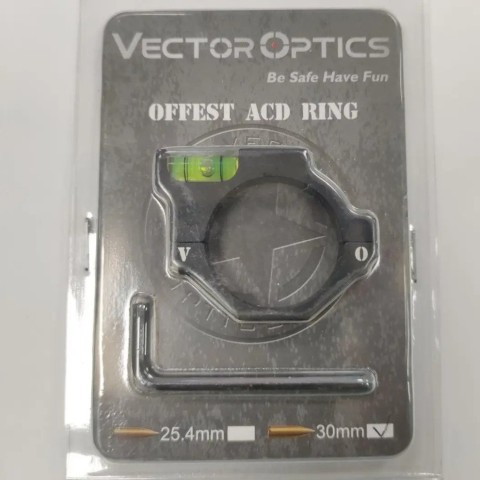 Кільце Vector Optics 25,4 мм з бульбашковим рівнем