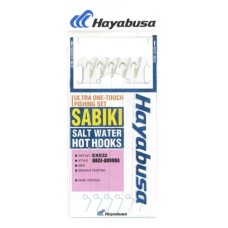 Оснастка морская Hayabusa Sabiki Hage Aurora EX032 №8(5 крючков)NEW