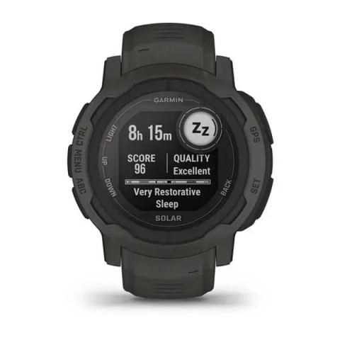 Смарт-годинник Garmin Instinct 2 Solar графітовий