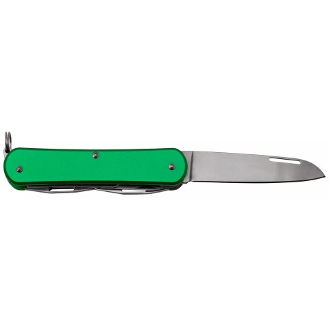 Нож многофункциональный Fox Vulpis Aluminium OD Green. 4 инструмента