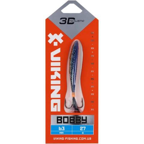 Бокоплав Viking Fishing Bobby 63mm 27.0g #22 Kingfisher Pink