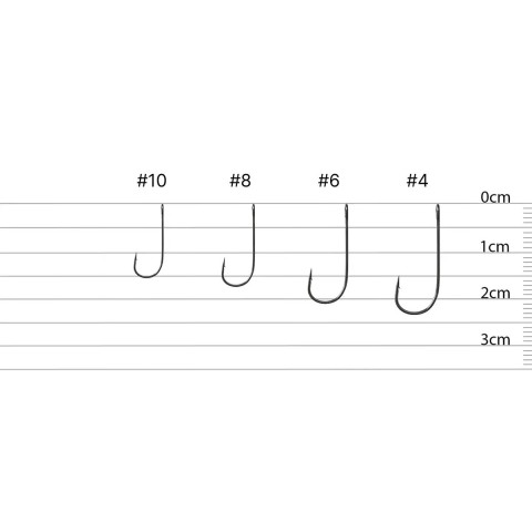 Крючок X-Fish Микроджиг #4 (8шт/уп)