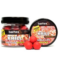 Бойлы Baitex вареные Classic Fluo Krill 14 мм (50 шт)
