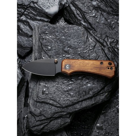 Ніж складаний кишеньковий Civivi Baby Banter, (5.9 см) Nitro-V / Guibourtia Wood