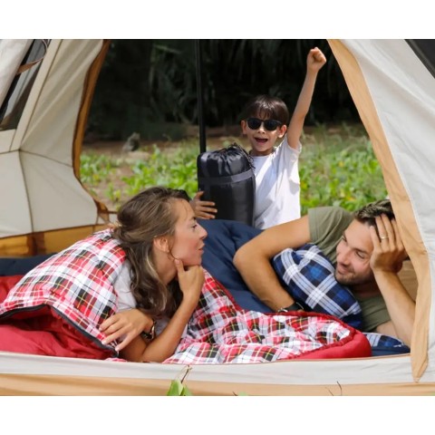 Спальний мішок KingCamp Cloud 300S Comf +7°C / Lim +4°C / Extr +2°C Navy