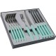 Набір кухонний Victorinox Swiss Modern Table Set 12шт з мятн. ручкою (6 ножів steak, 6 віделок)