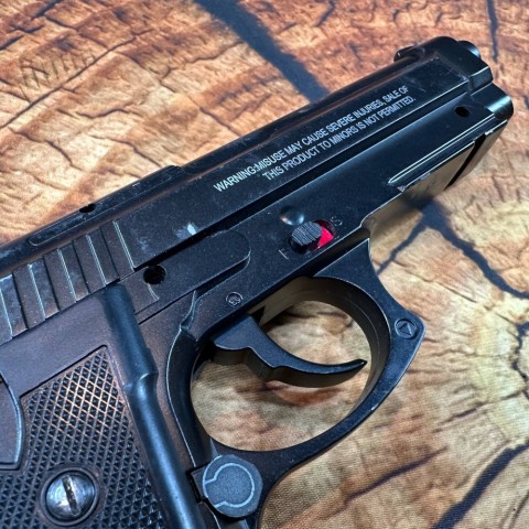 Пневматический пистолет Borner 92M (Beretta 92) метал Black БУ