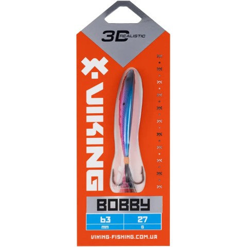 Бокоплав Viking Fishing Bobby 63mm 27.0g #01 Blue Glam