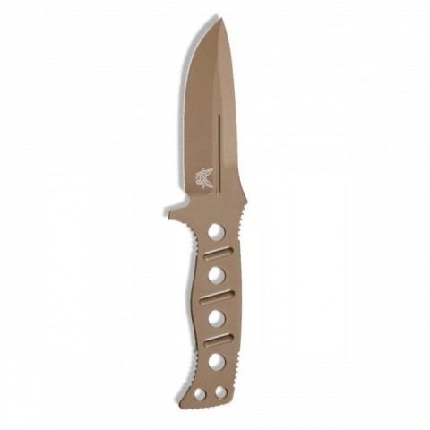 Ніж Benchmade Sibert Adamas, фікс, паракорд, tan 375FE-1