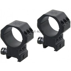 Кільця Vector Optics X-Aссu 34 мм на Вівер/Пікатіні з регульованою висотою 34,5-40,5 мм