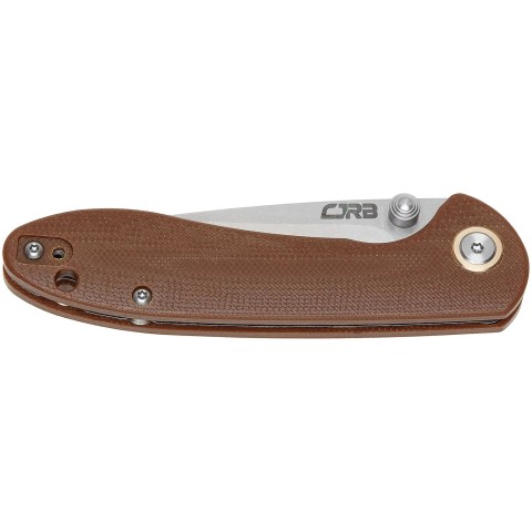 Нож CJRB Feldspar Small, G10, ц:brown