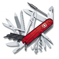 Ніж Victorinox Cybertool L 91мм,41функ,черв.прозор