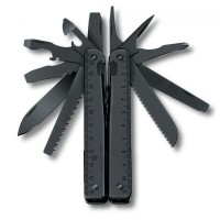 Мультитул Victorinox Swisstool BS 115мм,29функ,чорн.лезо,чорн+чорн.нейлон.чохол