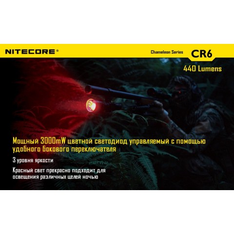 Фонарь Nitecore CR6