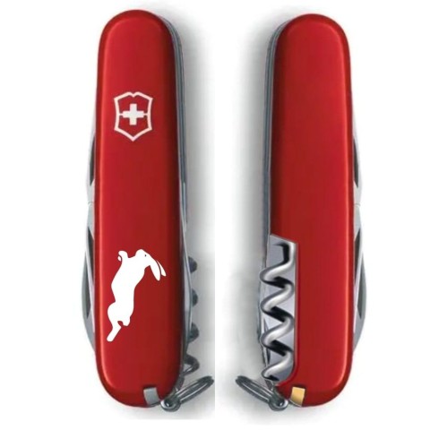 Складаний ніж Victorinox SPARTAN ZODIAC Спритний Кролик біл. 1.3603_Z2170u