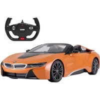 Машинка Rastar BMW i8 Roadster 1:12 ц:оранжевый