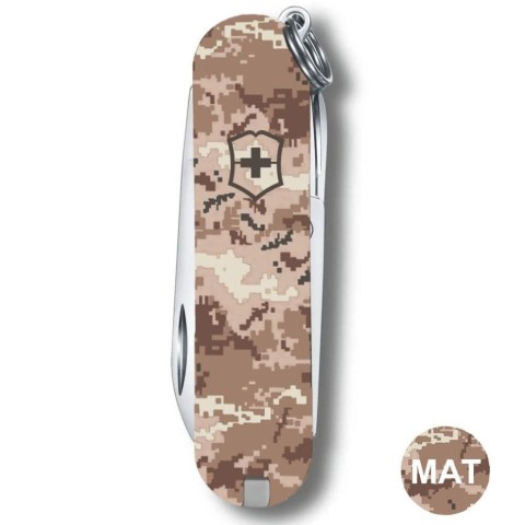 Складаний ніж Victorinox CLASSIC SD ARMY Піксель пісочний 0.6223.7.W3944pw
