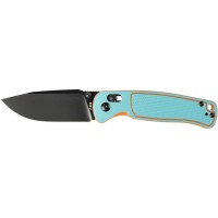 Ніж CJRB Shale Black Blade, AR-RPM9, G10 blue/orange