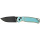 Ніж CJRB Shale Black Blade, AR-RPM9, G10 blue/orange
