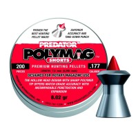Пули пневм JSB Polymag Shorts, 4,5 мм , 0,52 г, 200 шт/уп