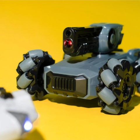 Танк OTAMANKO з рухомою мішенню SPACE BATTLE Сірий