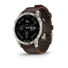 Смарт-часы Garmin D2 Mach 1 с коричневым ремешком Оксфорд