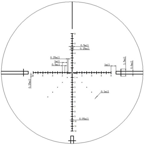 Прицел Discovery Optics HD 10x44 SFIR
