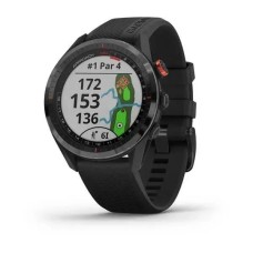 Смарт-часы Garmin Approach S62 с черным ремешком