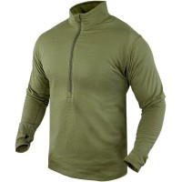 Термокофта Condor-Clothing Base II Zip Pullover M Olive drab