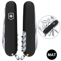 Ніж Victorinox Climber Mat 91мм,14функ,чорн мат