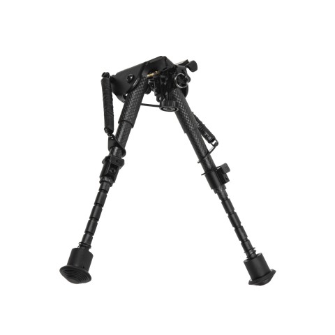 Сошки Vector Optics 155-230 мм на антабку. Карбоновое волокно, подпружиненые