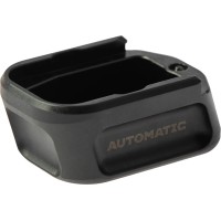 Пятка магазина Automatic для Glock 17/19 +4 ц:blk