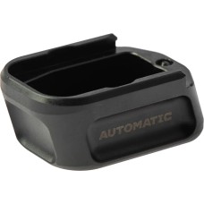 Пятка магазина Automatic для Glock 17/19 +4 ц:blk