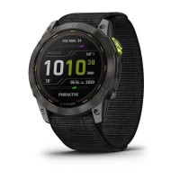 Смарт-часы Garmin Enduro 2 с черным нейлоновым ремешком