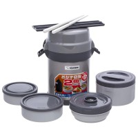 Набір для ланчу ZOJIRUSHI SL-JAF14SA 1.23 л Gray