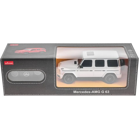Машинка Rastar Mercedes-Benz G63 1:24 Белый